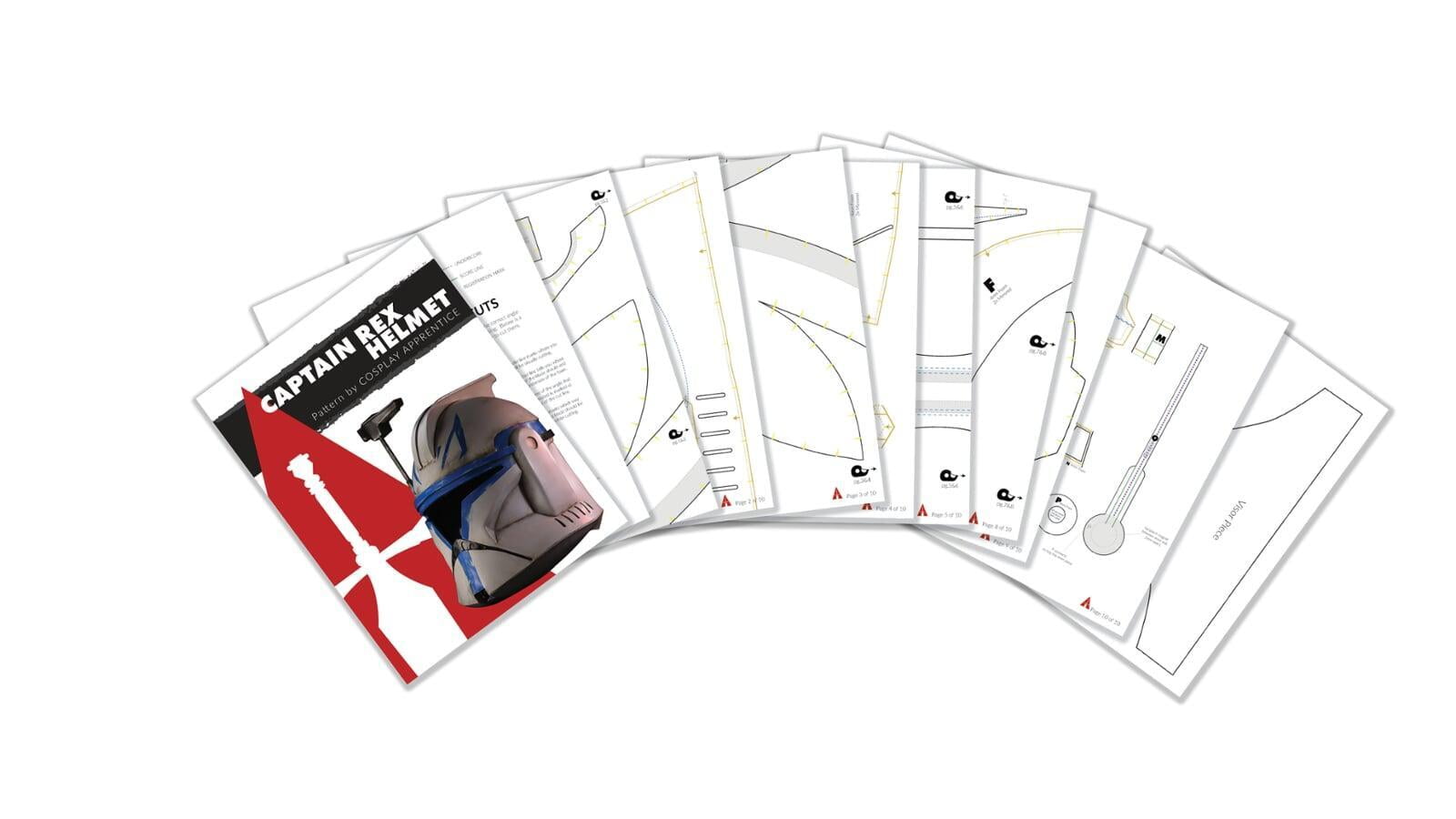 clone trooper eva foam templates